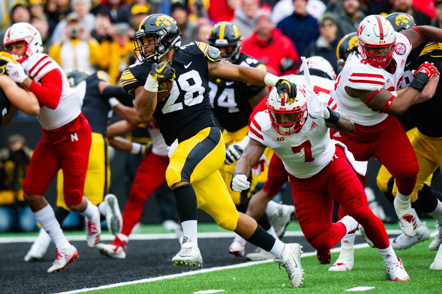 Nebraska vs. Iowa, 11.23